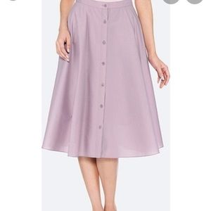 Uniqlo midi skirt